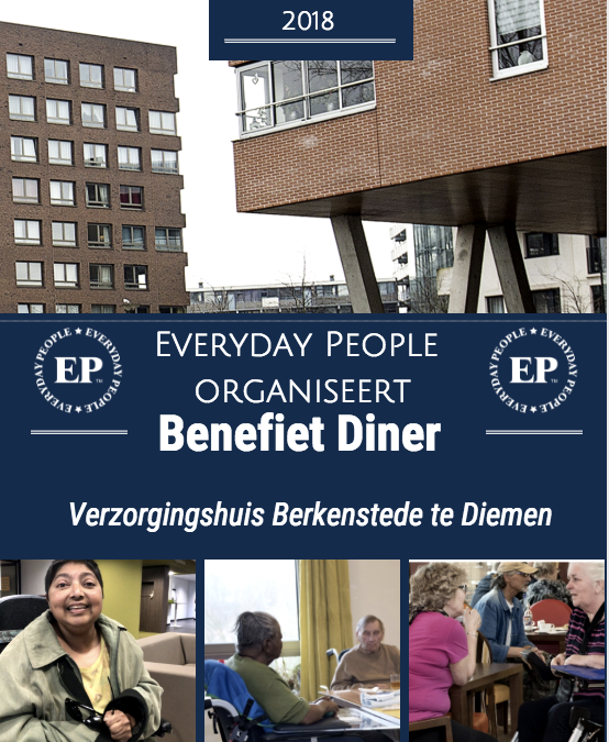 Charity dinner nursing home Berkenstede