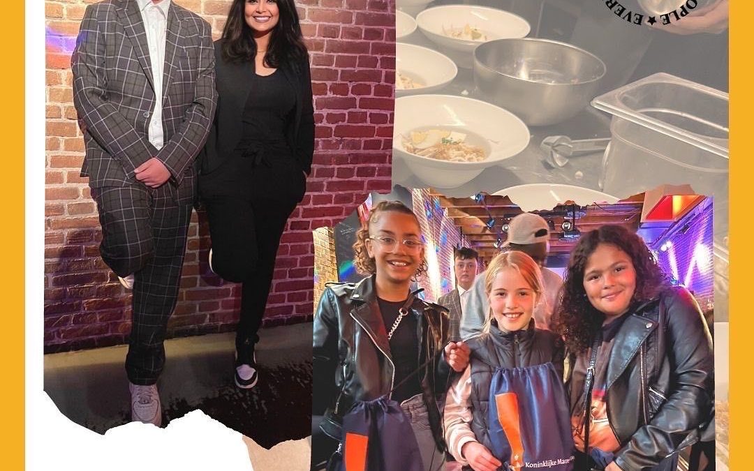 Luxe lunch voor kwetsbare kinderen