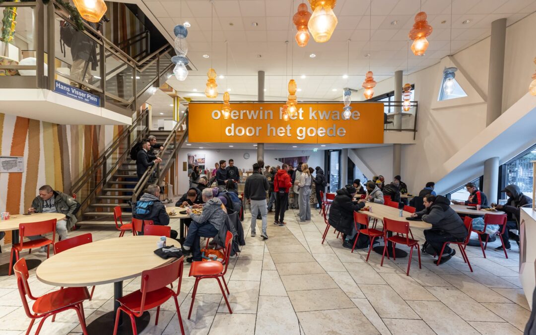 Daklozen nieuwjaarsdiner