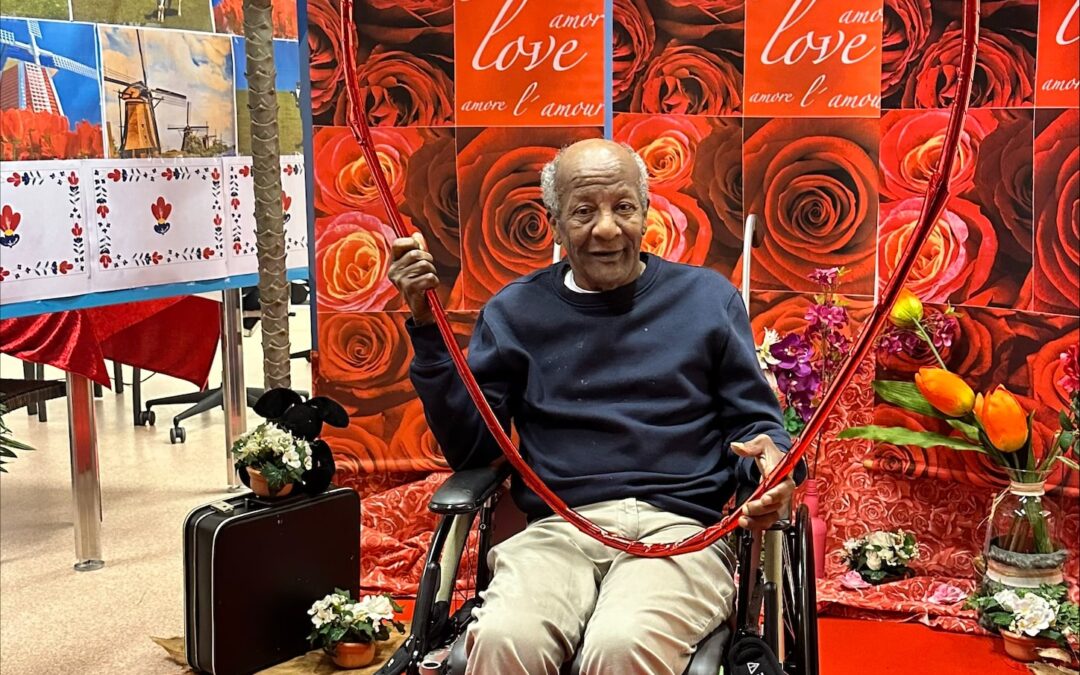 Valentijnsdag met 50 ouderen