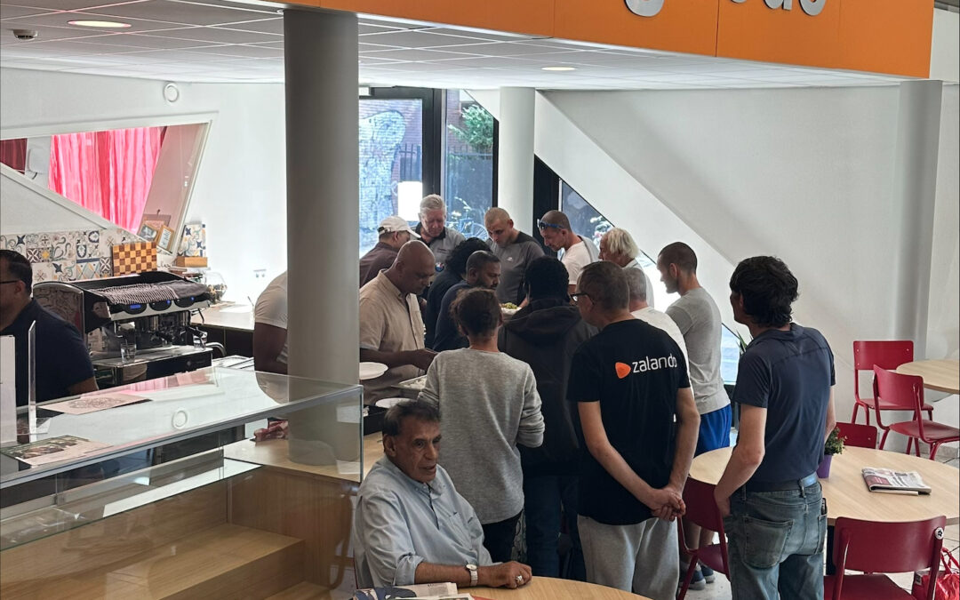 Kleding en schoenen voor de daklozen
